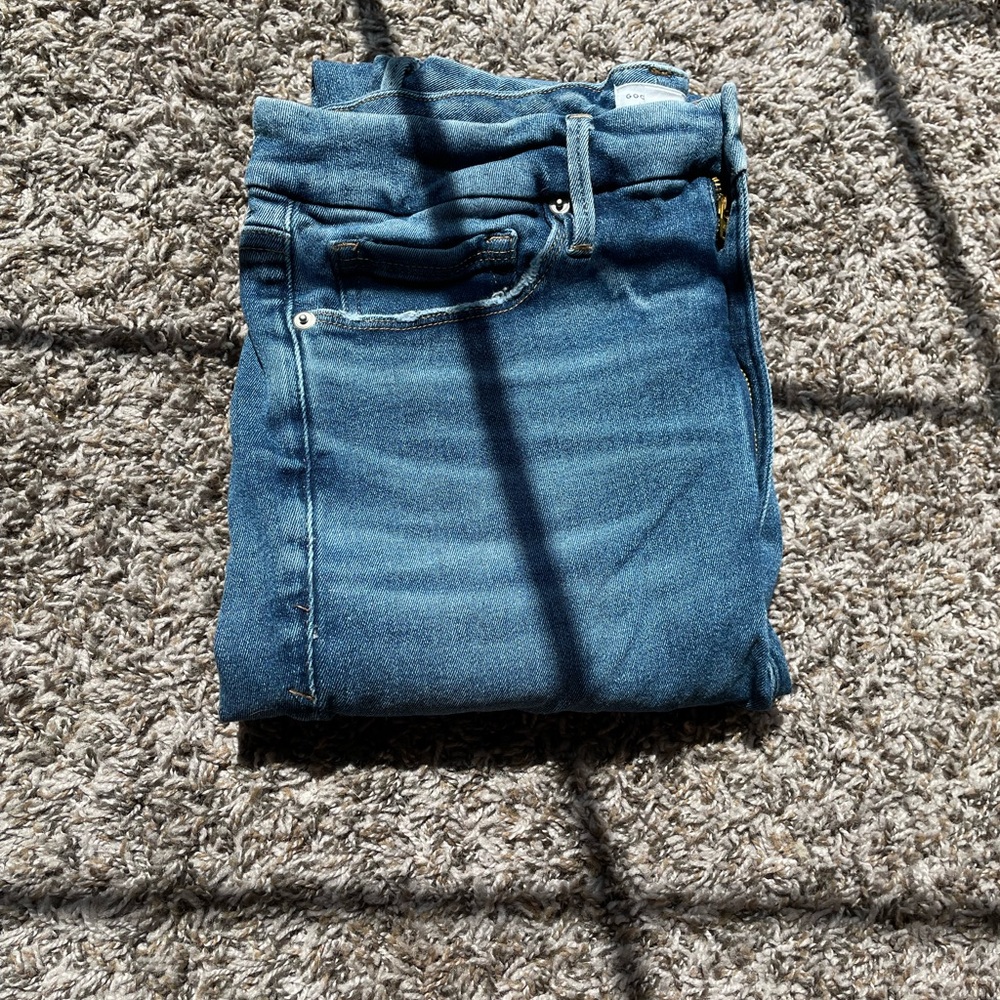 Good American Jeans, they are size 15.